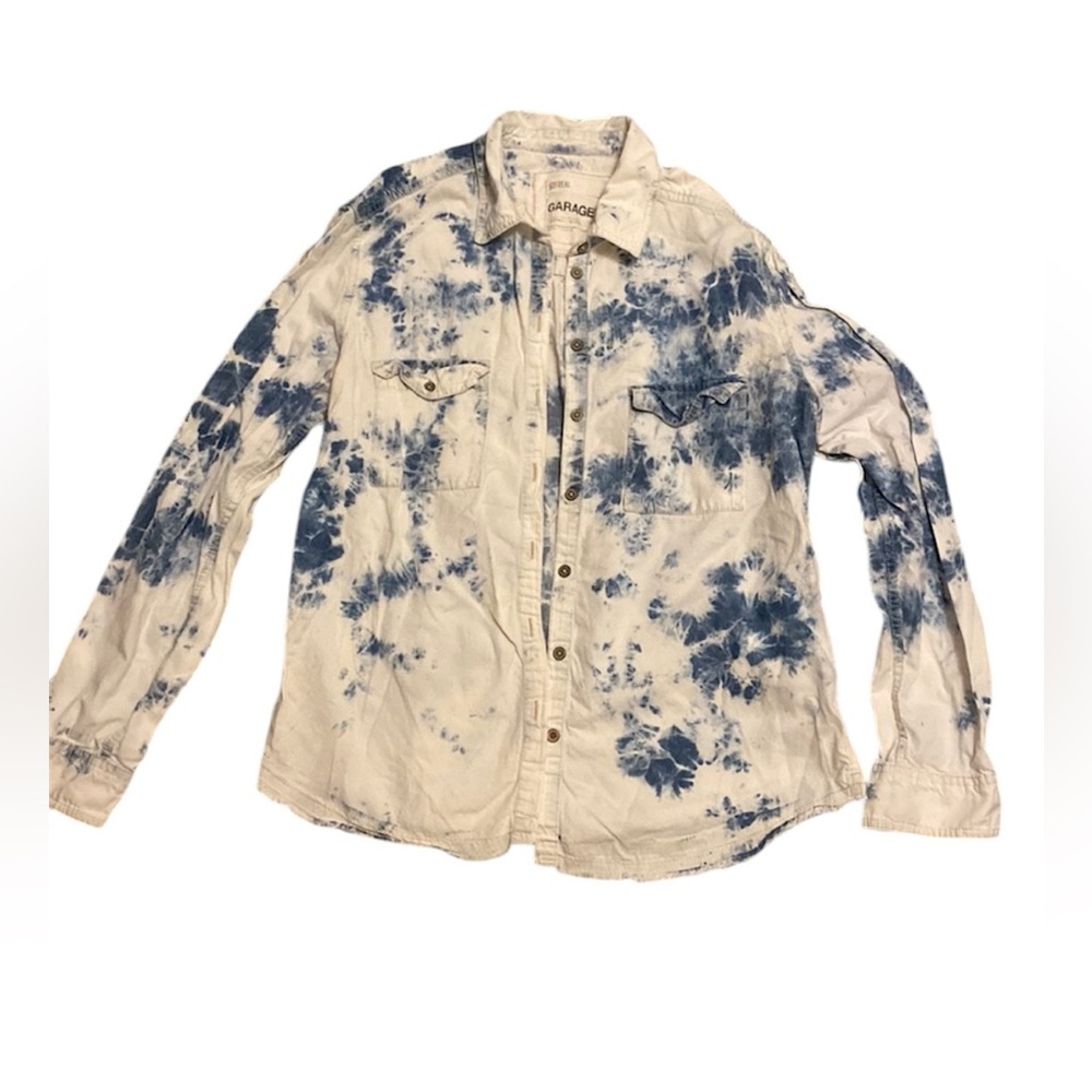 Garage boyfriend fit denim shirt size m/l!